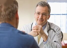 Call a specialist with prostatitis symptoms