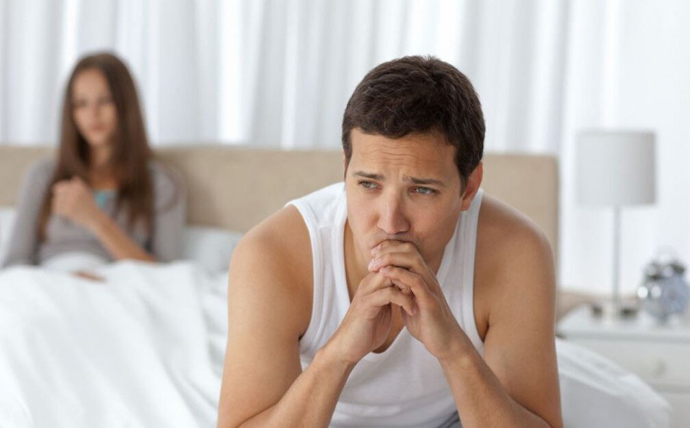 low potency in men with prostatitis